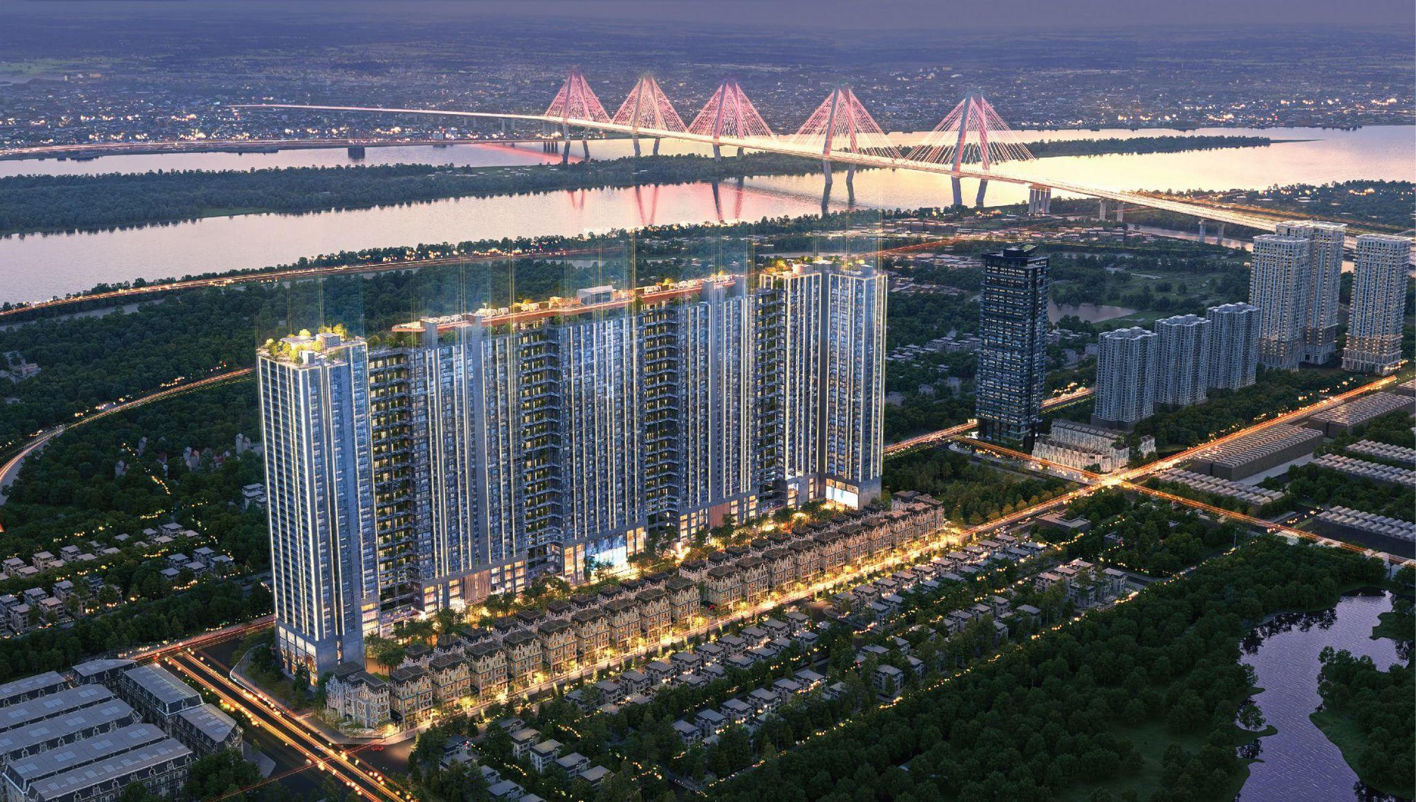 Cầu Tứ Liên tăng tốc GPMB, kích hoạt siêu giá trị Tây Hồ Tây - Ảnh 2.