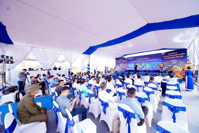 Khởi công dự án cụm công nghiệp 765 tỷ đồng tại Bắc Ninh - Ảnh 4. Khởi công dự án cụm công nghiệp 765 tỷ đồng tại Bắc Ninh - Ảnh 4.