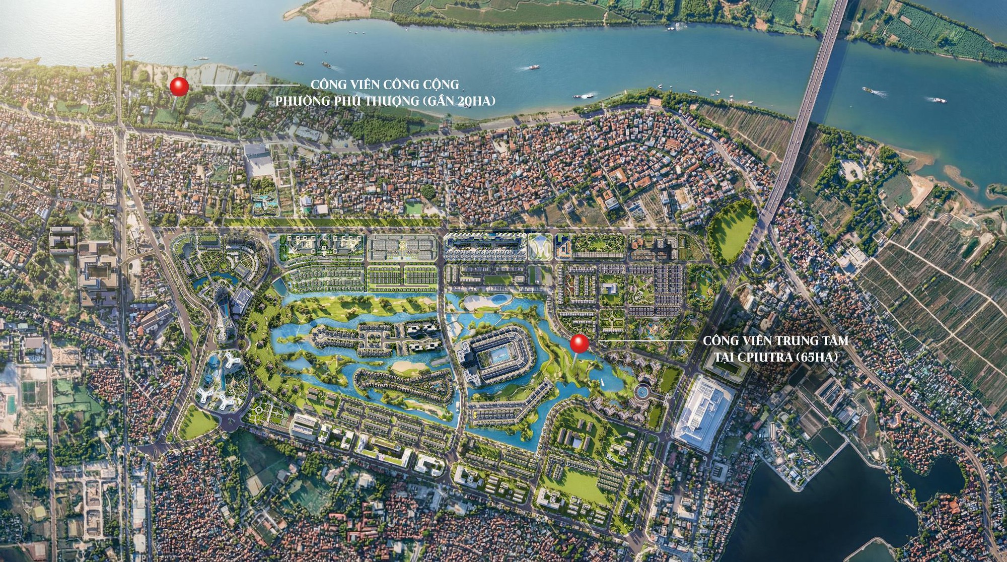 Cận cảnh Khu đô thị đẹp bậc nhất Hà Nội giữa hai tọa độ chiến lược sông Hồng và Hồ Tây - Ảnh 5.