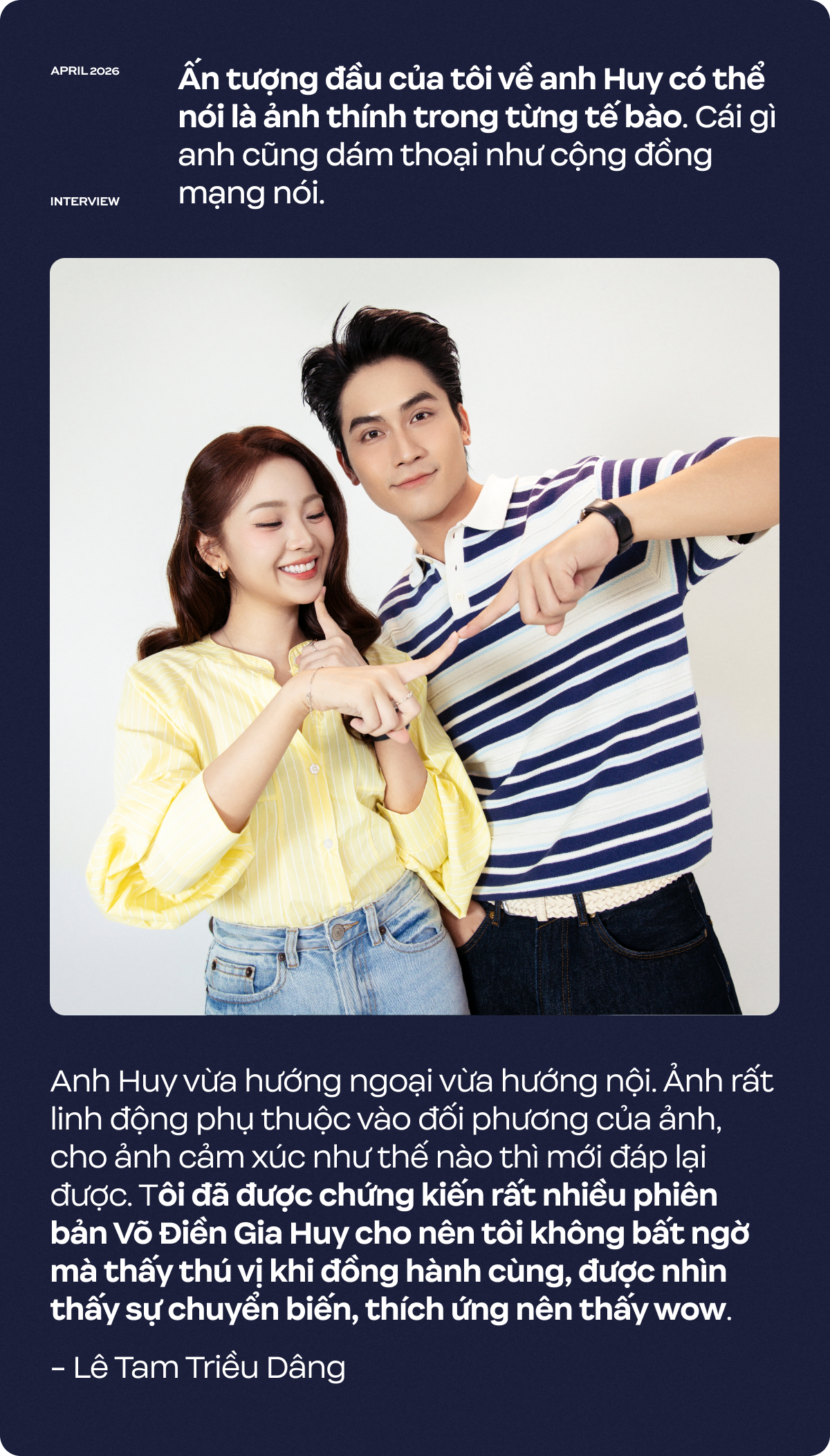 Võ Điền Gia Huy phủ nhận yêu Uyển Ân, Lê Tam Triều Dâng chốt hạ: Tôi không bận tâm vì hiểu và tin anh Huy- Ảnh 6.