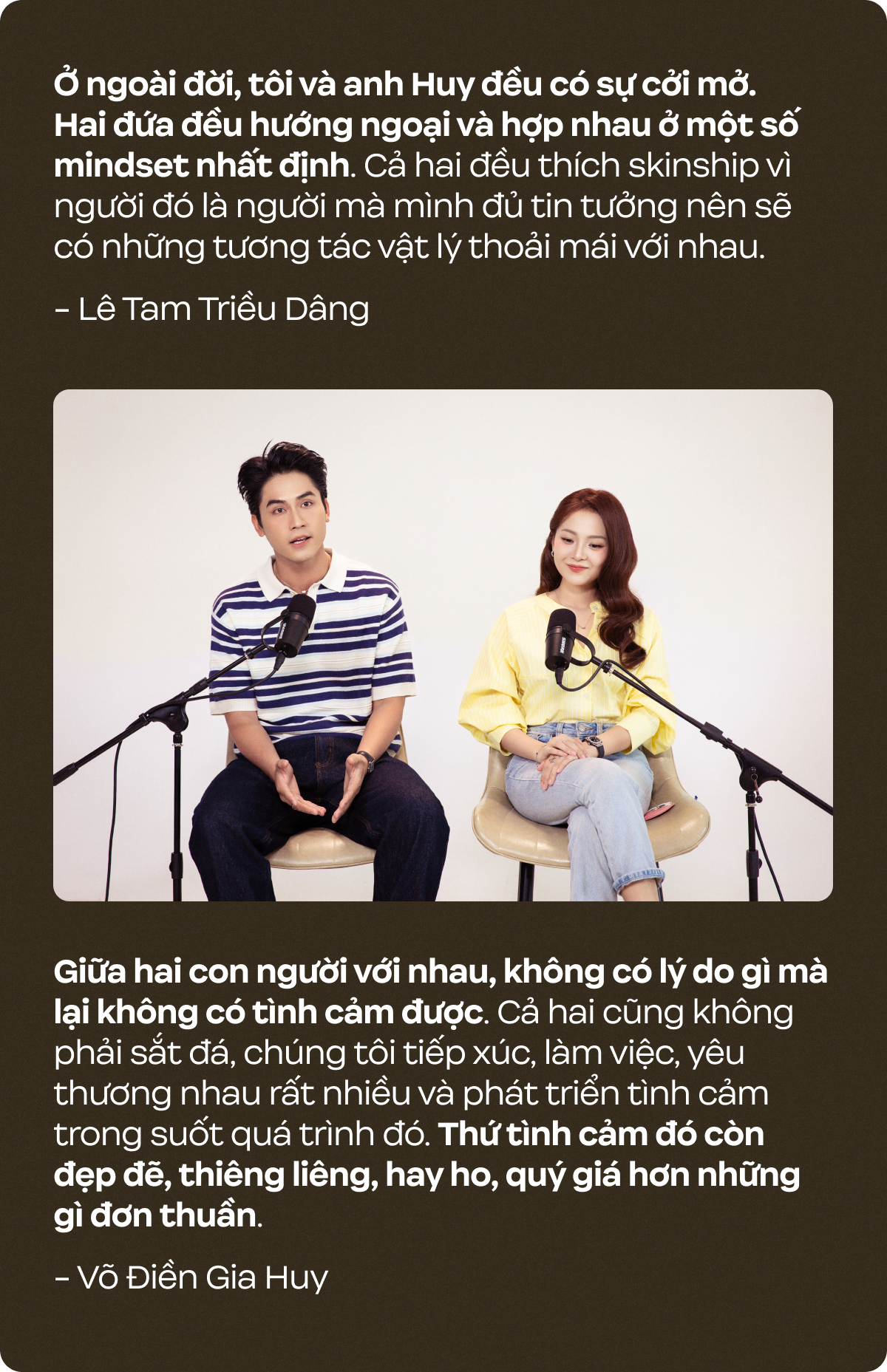Võ Điền Gia Huy phủ nhận yêu Uyển Ân, Lê Tam Triều Dâng chốt hạ: Tôi không bận tâm vì hiểu và tin anh Huy- Ảnh 13.