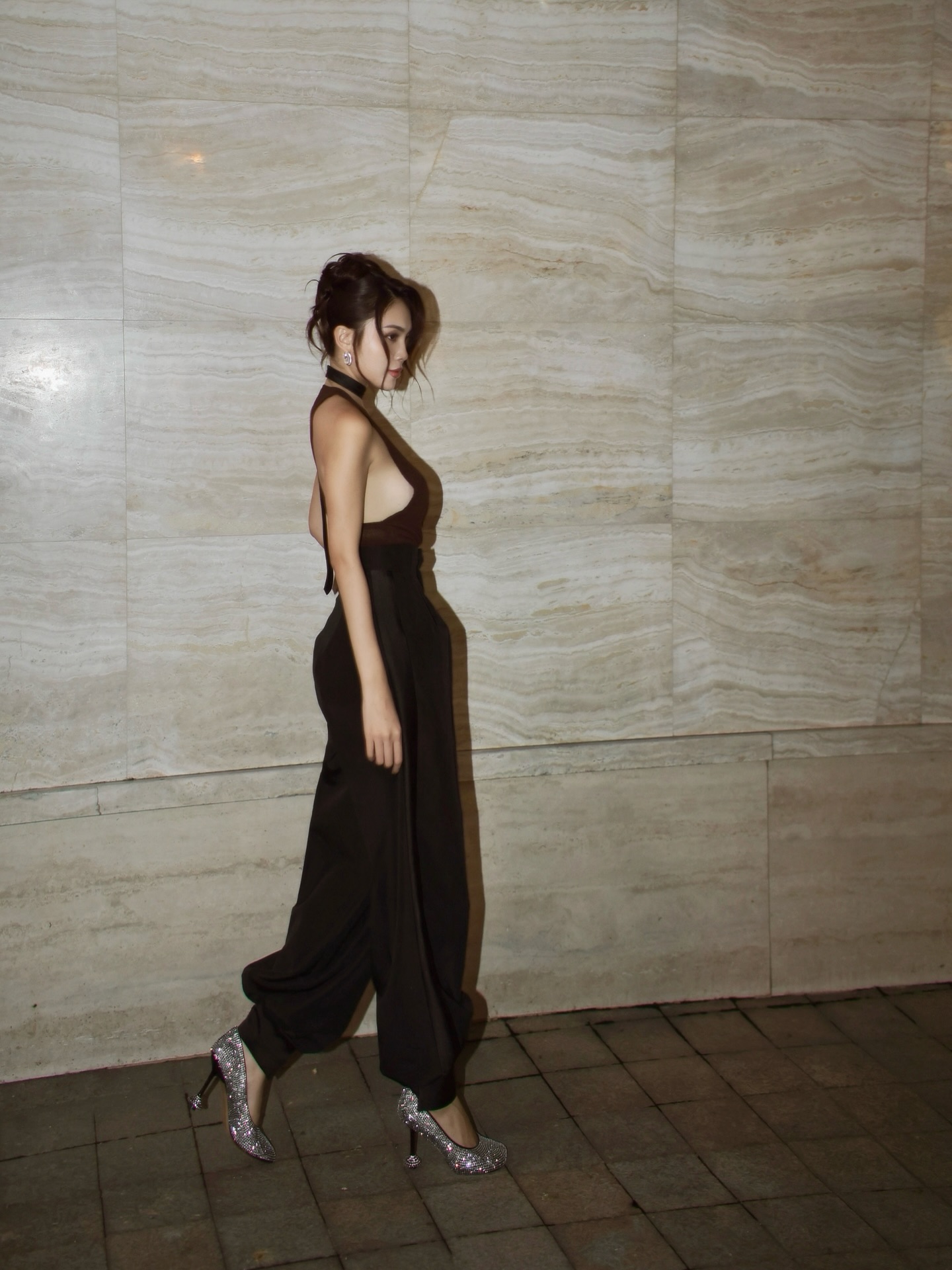 Bạn gái Michael Trương gây sốc với trang phục dự sự kiện như đang... nude!- Ảnh 11.