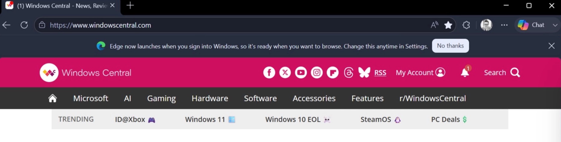 Microsoft biến trình duyệt mặc định thành 