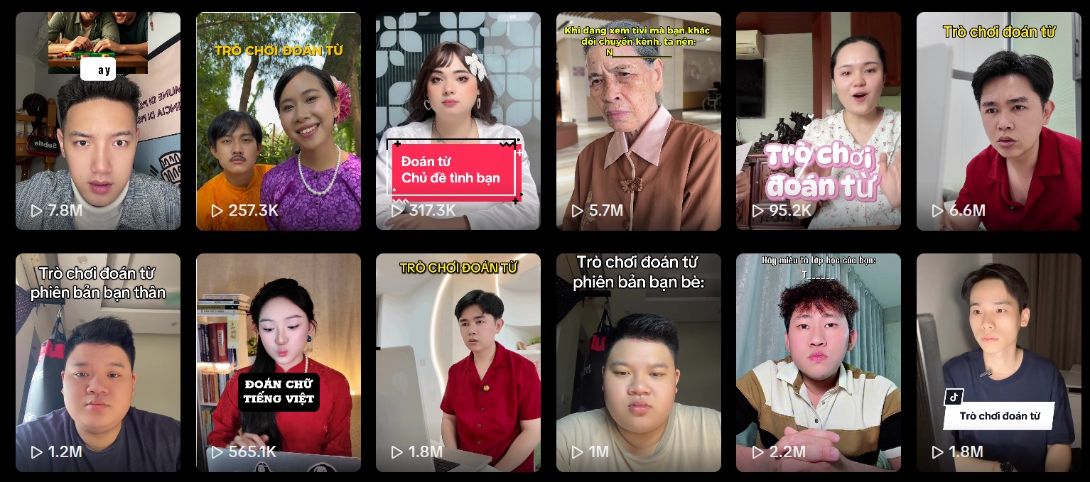 "Trò chơi đoán từ” đang viral là gì? Hot cỡ nào mà vợ Duy Mạnh, fanpage Nhà Tù Hỏa Lò cũng bắt trend- Ảnh 1.