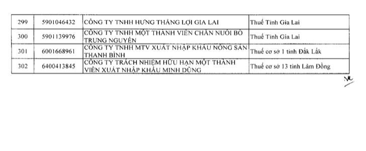 Danh sách 302 doanh nghiệp thu nghìn tỷ, lãi mỏng hoặc thua lỗ nhiều năm bị Cục Thuế kiểm tra: Gọi tên VNG, KFC, Be Group, Sunlife...- Ảnh 8. Danh sách 302 doanh nghiệp thu nghìn tỷ, lãi mỏng hoặc thua lỗ nhiều năm bị Cục Thuế kiểm tra: Gọi tên VNG, KFC, Be Group, Sunlife...- Ảnh 8.