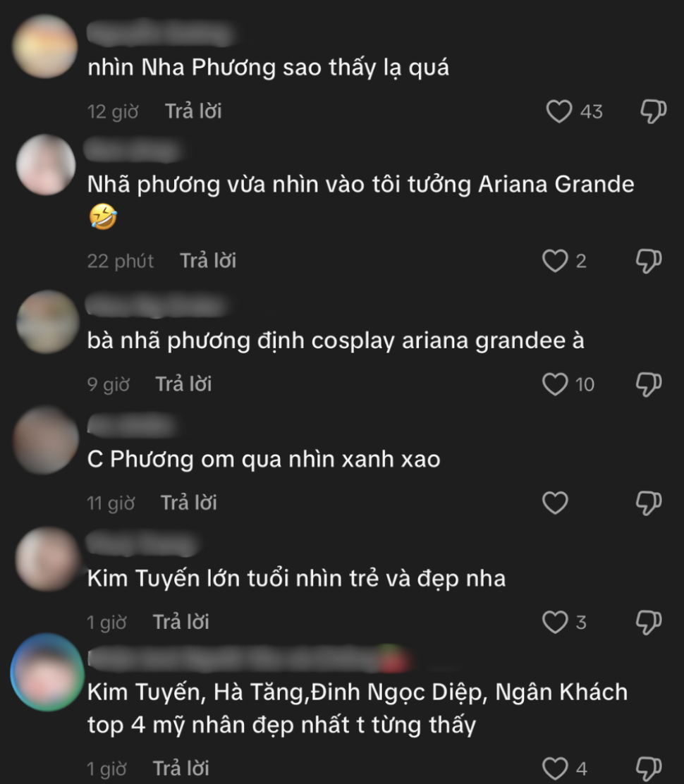 Nhã Phương "đụng" chiến thần visual Kim Tuyến, gương mặt hốc hác được nhận xét như Ariana Grande- Ảnh 4.