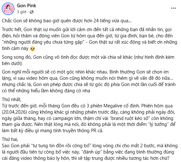 Gon Pink đính chính- Ảnh 3.