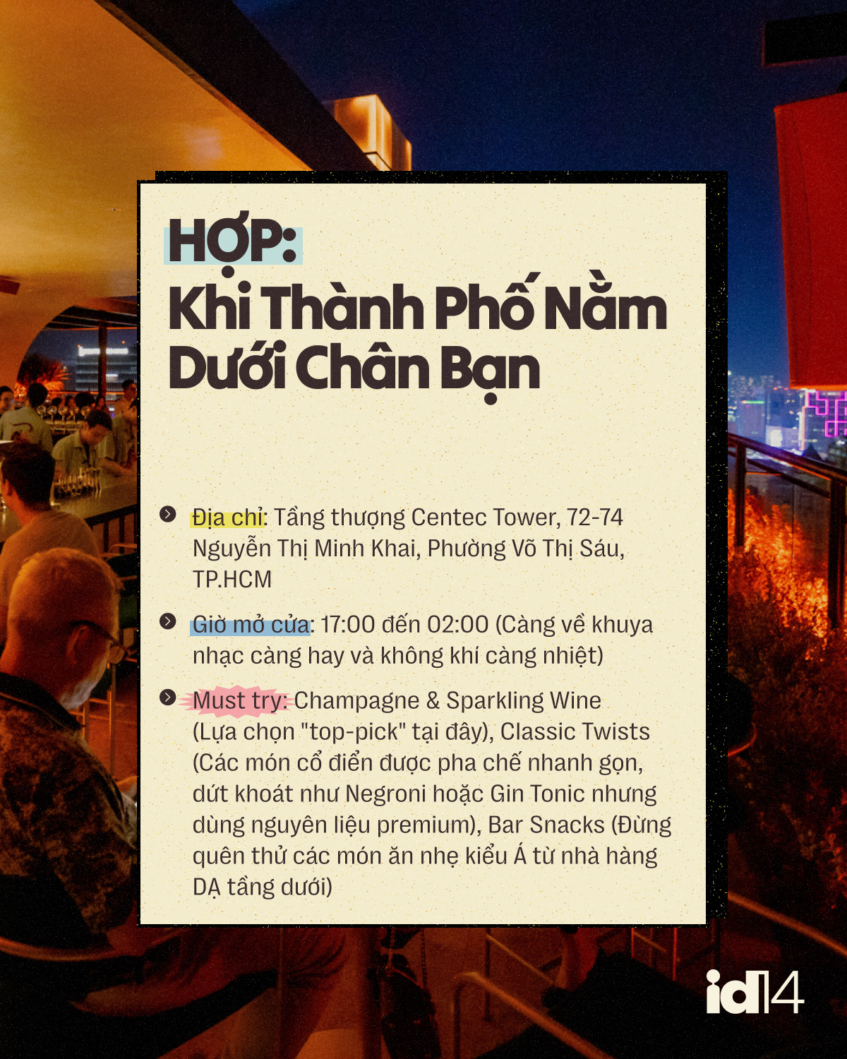 8 quán bar siêu có gu ở Sài Gòn: Stress đến mấy cũng tan, ngồi xuống là trút sạch mọi muộn phiền - Ảnh 5.