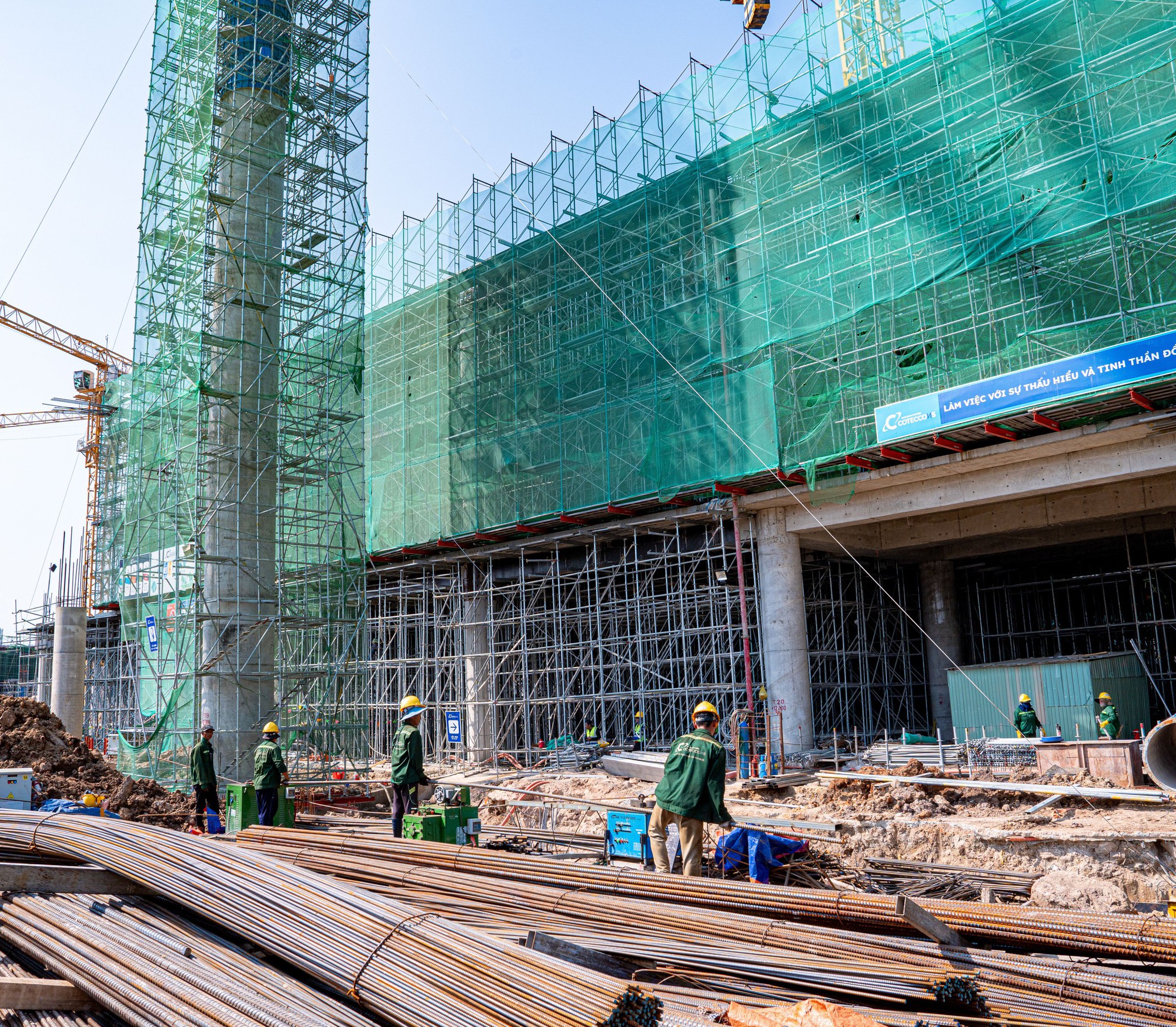 Cận cảnh đại công trường APEC 2027 đang tăng tốc thi công ở Phú Quốc - Ảnh 6.