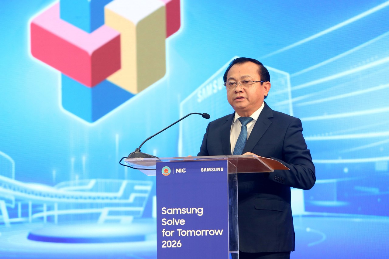Khởi động cuộc thi Samsung Solve for Tomorrow 2026 Khởi động cuộc thi Samsung Solve for Tomorrow 2026