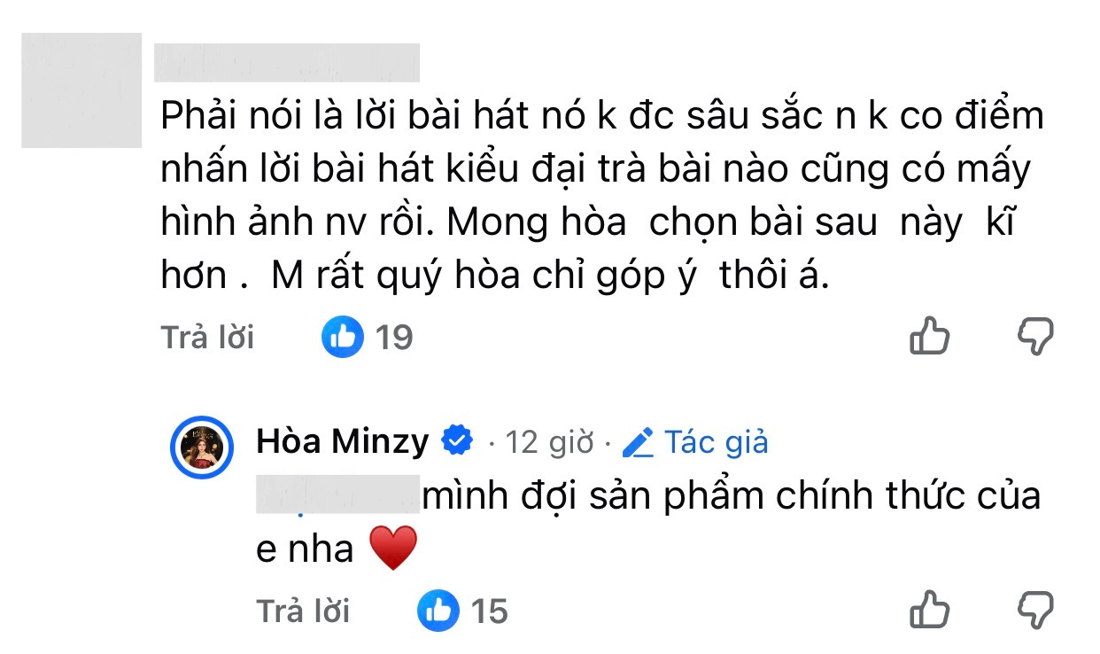 Hoà Minzy lần nữa vướng tranh cãi- Ảnh 2.