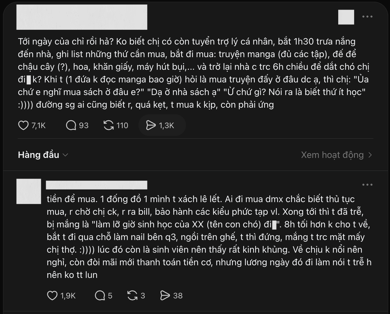 1 nữ ca sĩ Việt bị tố xem trợ lý như osin, mắng nhân viên giữa nơi đông người vì chạy việc lố giờ yêu cầu- Ảnh 1.