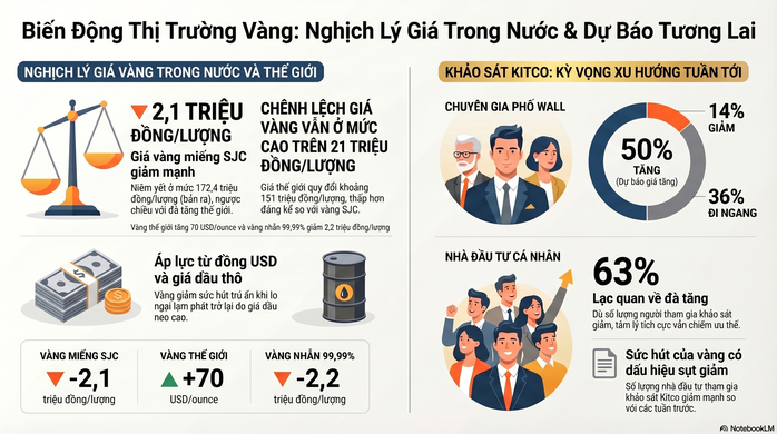 Giá vàng hôm nay 12-4: Vàng miếng SJC giảm, ngược dòng giá thế giới- Ảnh 2.