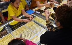 Sáng 8-4, giá vàng miếng SJC, vàng nhẫn tăng 4,5 triệu đồng/lượng