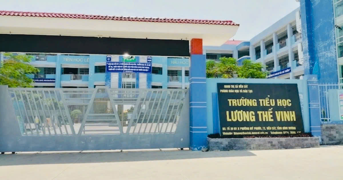 UBND phường Bến Cát thông tin vụ giáo viên dùng kim tiêm phạt học sinh - Ảnh 1.