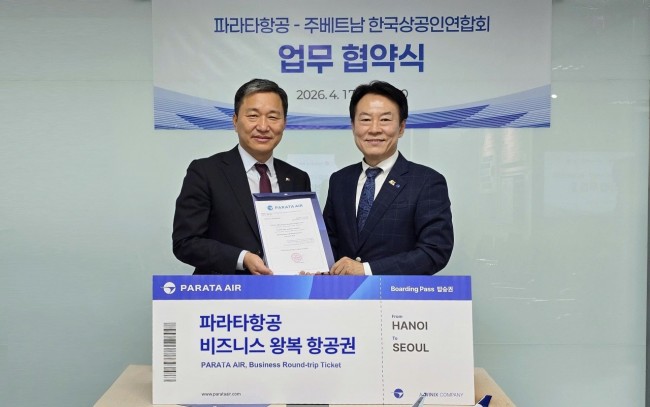 KoCham và Parata Air ký kết hợp tác chiến lược thúc đẩy kinh doanh Việt Nam - Hàn Quốc