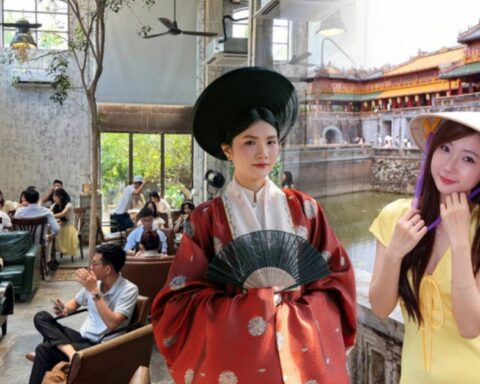 Huế ngày 1/5 mát mẻ: Đi 4 quán cà phê không còn chỗ chen, an ninh túc trực Hoàng thành khách đông