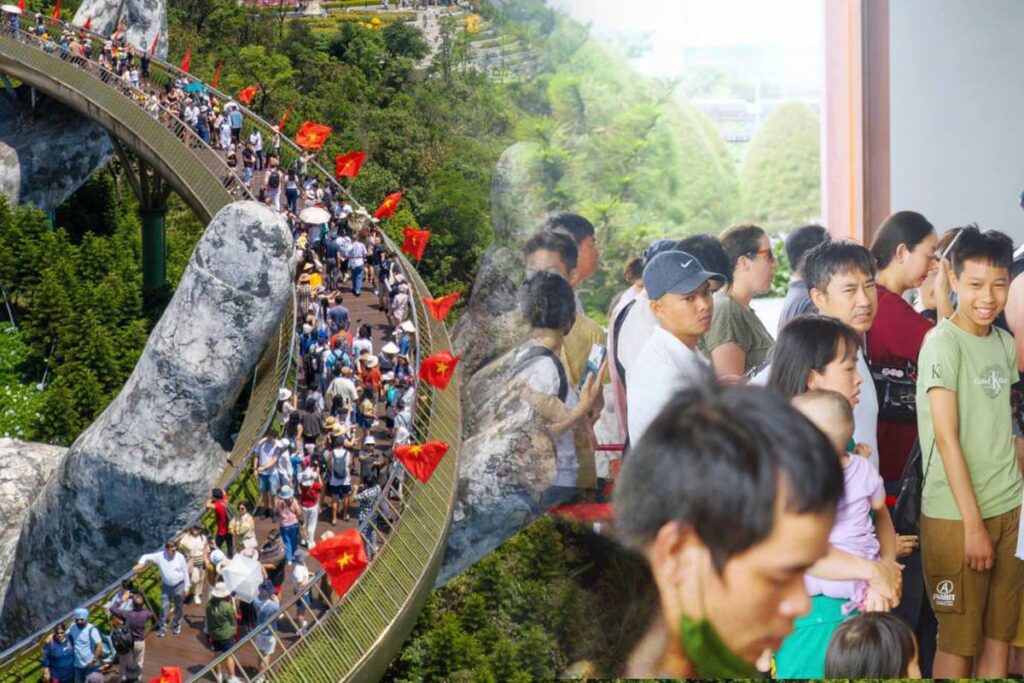 Mới 2 ngày đầu kỳ nghỉ lễ, Đà Nẵng đã đông khủng khiếp!