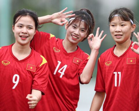 Kết quả U17 nữ Việt Nam hoà kịch tính Thái Lan tại giải châu Á