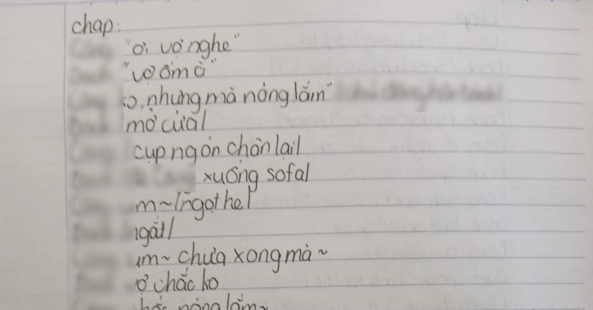 Xôn xao 2 trang truyện của học sinh lớp 4, đọc tới đâu “nổi da gà” tới đó: Cha mẹ vẫn tưởng con mình ngây thơ lắm