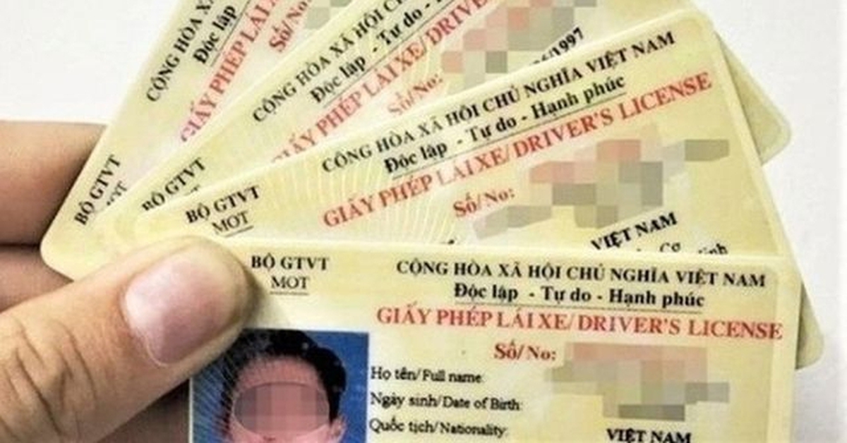 Thông tin quan trọng liên quan đến Giấy phép lái xe