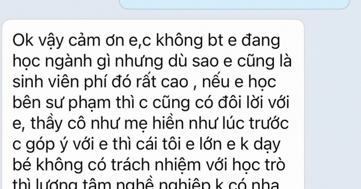 Phụ huynh nhắn tràng dài “dạy đời” nữ gia sư vì không chịu dạy với mức phí 90.000 đồng, 4 tháng sau lại nhắn thêm 1 tin “KHÓ HIỂU”!