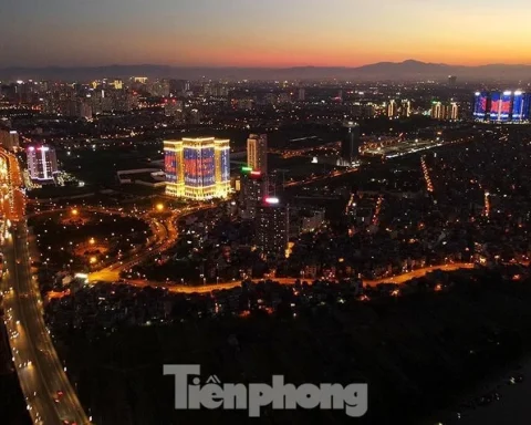 Trục đại lộ cảnh quan sông Hồng sẽ thành trung tâm kinh tế đêm