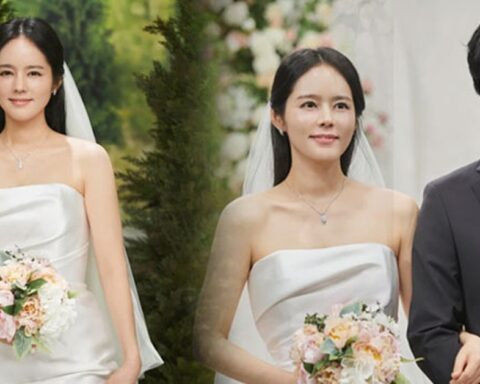 Han Ga In diện lại váy cưới sau 21 năm: Đích thị là nữ thần rồi!