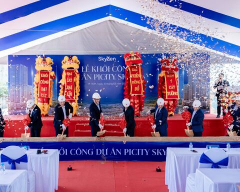 Đại lô Phạm Văn Đồng có thêm 650 căn hộ cao cấp vừa khởi công
