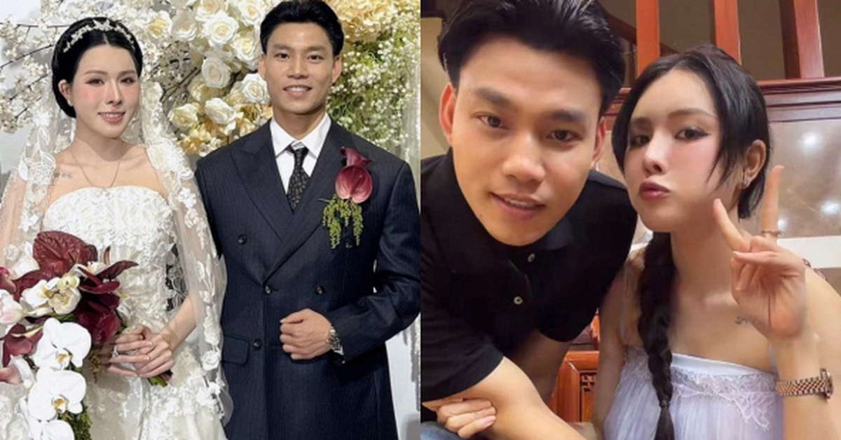 Trần Bích Hạnh – vợ Văn Thanh lên “hot search” trong ngày cưới vì kiểu tóc lạ, trả lời chuyện có tin vui