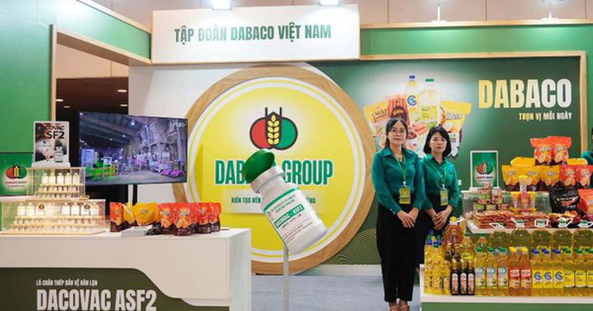 Dabaco chia cổ tức tổng tỷ lệ 15%