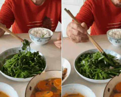 Mẹ chồng ăn cơm cùng con dâu hút triệu view, dân tình chỉ nhìn thôi cũng sôi sục