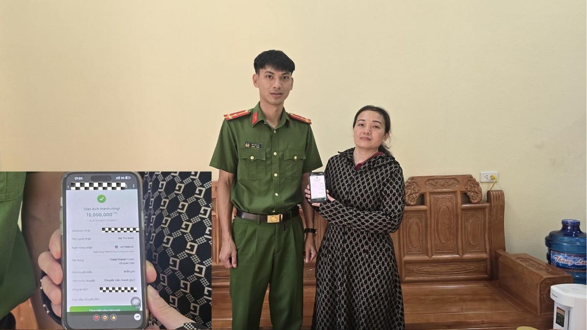 Người phụ nữ SN 1983 có giao dịch 15 triệu đồng với tài khoản mở tại Vietcombank, Công an vào cuộc xác minh dòng tiền
