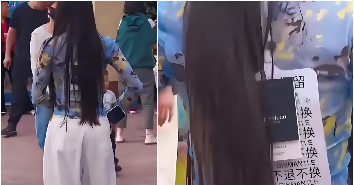 Người mẹ này nghĩ gì khi làm vậy ở cổng trường của con?
