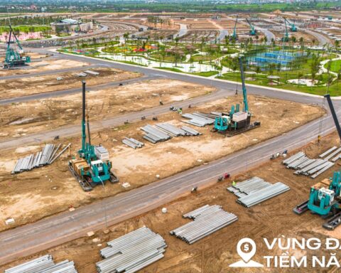 Toàn cảnh khu đô thị hơn 23.000 tỷ của Vinhomes, nằm giữa trung tâm công nghiệp và cảng biển tỷ đô