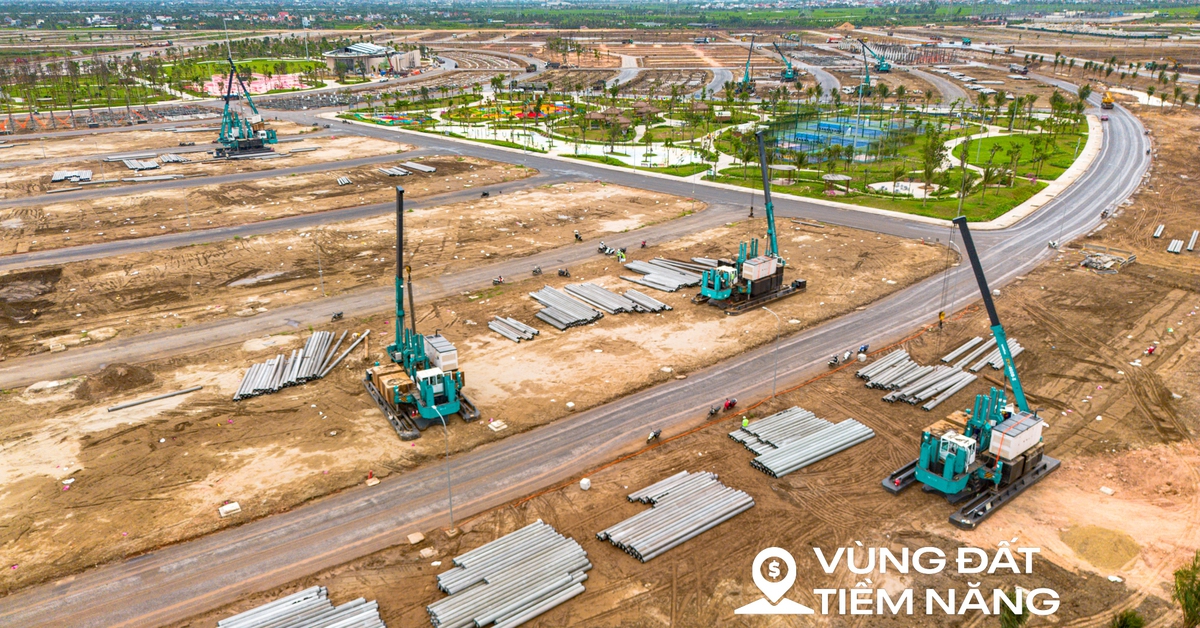 Toàn cảnh khu đô thị hơn 23.000 tỷ của Vinhomes, nằm giữa trung tâm công nghiệp và cảng biển tỷ đô
