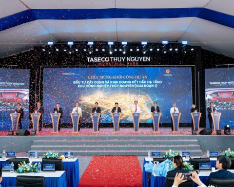 Khởi công KCN Thủy Nguyên (Hải Phòng) quy mô gần 250 ha, tổng vốn đầu tư 4.000 tỷ đồng
