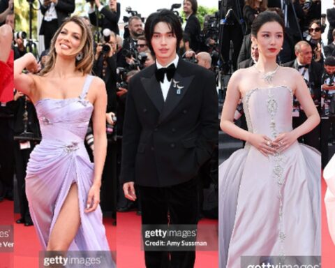 Thảm đỏ Cannes ngày 3: Châu Dã – Viên San San đại chiến visual, Win Metawin điển trai ngút ngàn