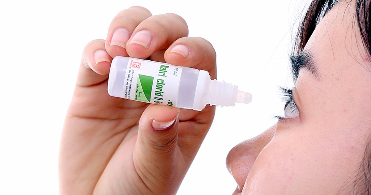 Thu hồi nước muối nhỏ mắt Natri clorid 0,9% vì không đạt “độ trong”: Nguy hiểm ra sao?