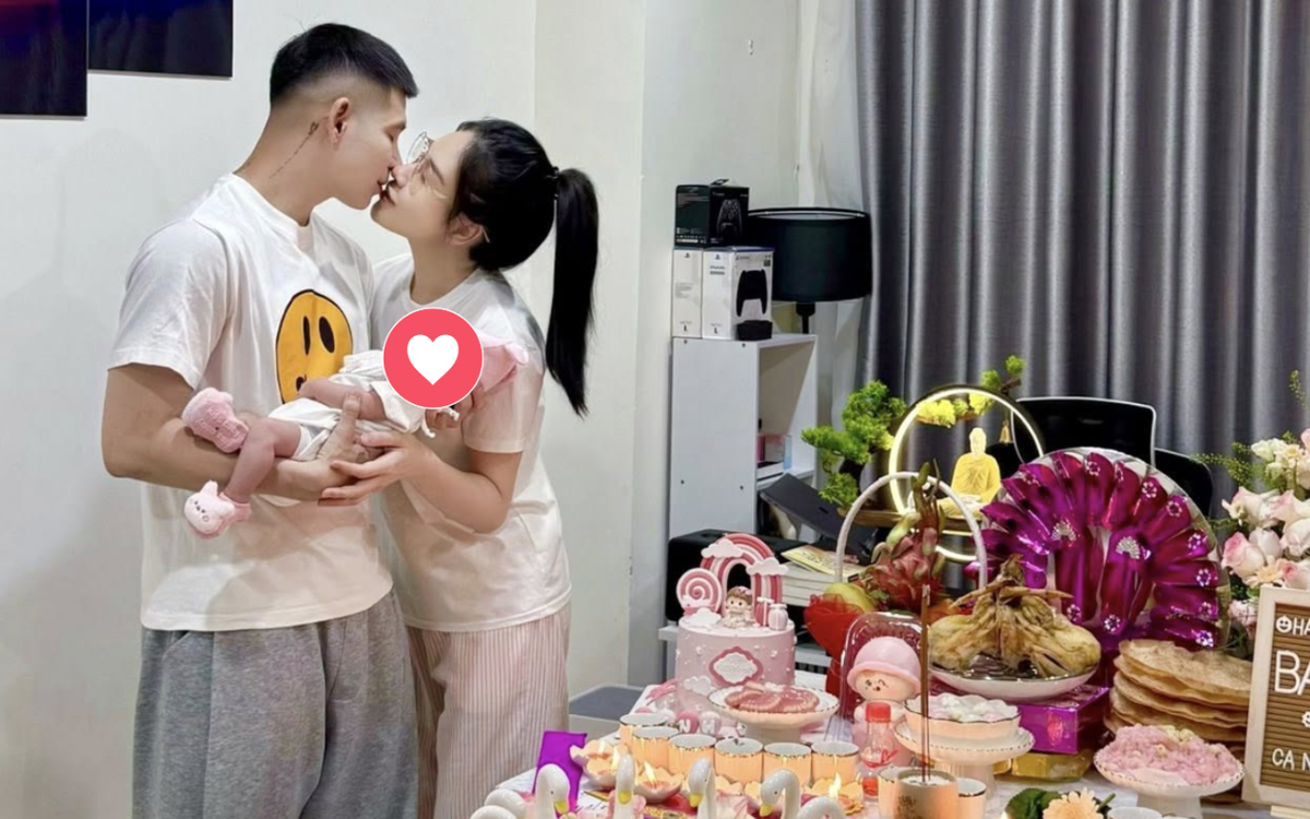 Quang Vinh và Mỹ Linh hé lộ tên con gái vừa sinh, một điểm giống hệt mẹ