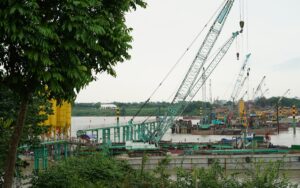 Cận cảnh khu tái định cư của hàng trăm hộ dân Hà Nội sau khi bàn giao mặt bằng phục vụ “siêu dự án” cầu Tứ Liên gần 20.000 tỷ đồng