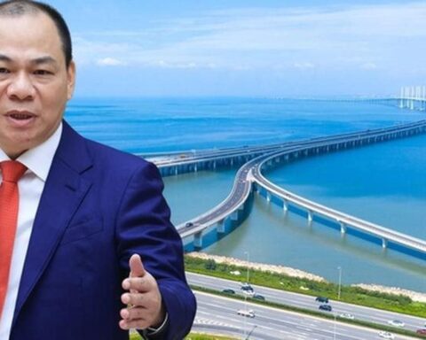 Chỉ hơn 1 tháng nữa, Vingroup của tỷ phú Phạm Nhật Vượng sẽ khởi công siêu dự án vượt biển chưa từng có hơn 92.000 tỷ đồng, đồng thời đề xuất điều chỉnh quy mô