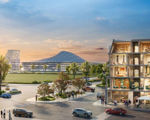 Ra mắt dãy shophouse đẹp nhất dự án Hoang Huy New City