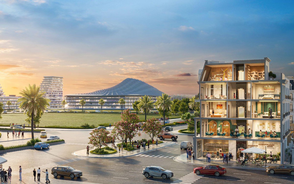 Ra mắt dãy shophouse đẹp nhất dự án Hoang Huy New City