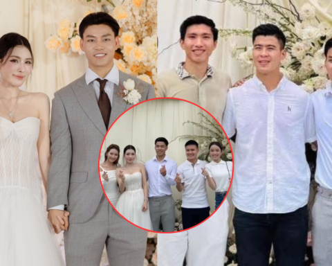Dàn sao Quang Hải, Văn Hậu hội ngộ tại đám cưới Văn Thanh: MC Mù Tạt và Chu Thanh Huyền chiếm trọn spotlight