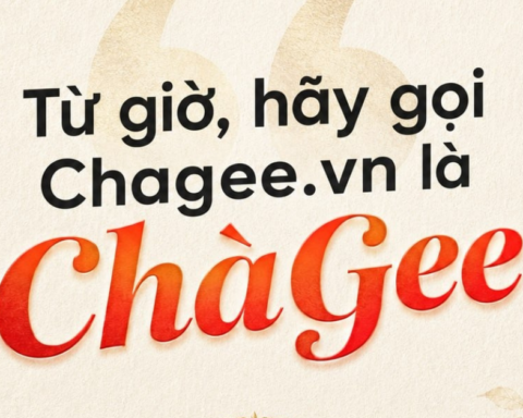 Từ 15/5/2026 tên miền Chagee.vn chính thức đọc là ChàGee