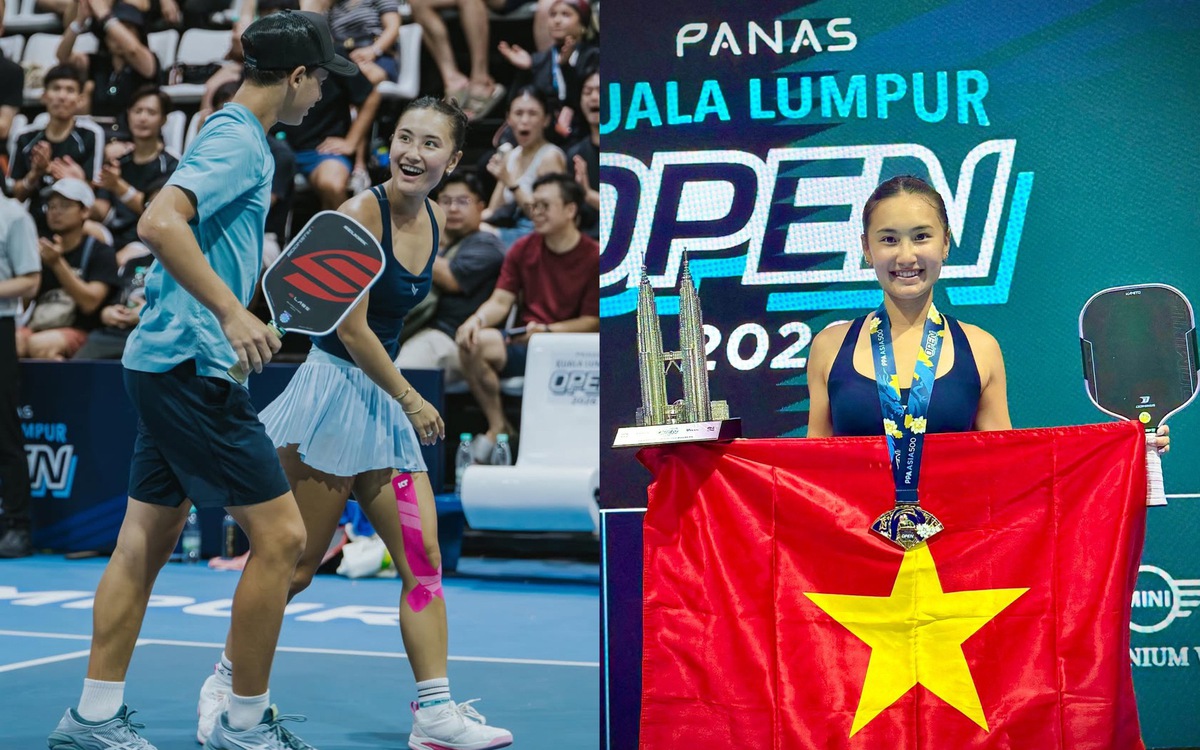 Nàng thơ Alix Trương cùng thần đồng 15 tuổi Tama xuất sắc vô địch PPA Kuala Lumpur