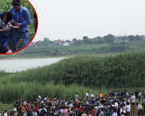 Vụ 5 học sinh đuối nước ở Phú Thọ: Đau xót cảnh người mẹ ngã quỵ bên sông