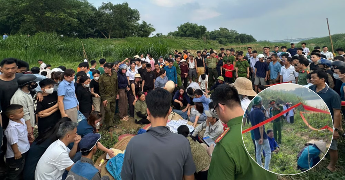 Nỗi đau tột cùng của cha mẹ sau vụ 5 học sinh đuối nước tử vong: “Sách vở còn ở đây mà con đã đi mất, đau xót quá”