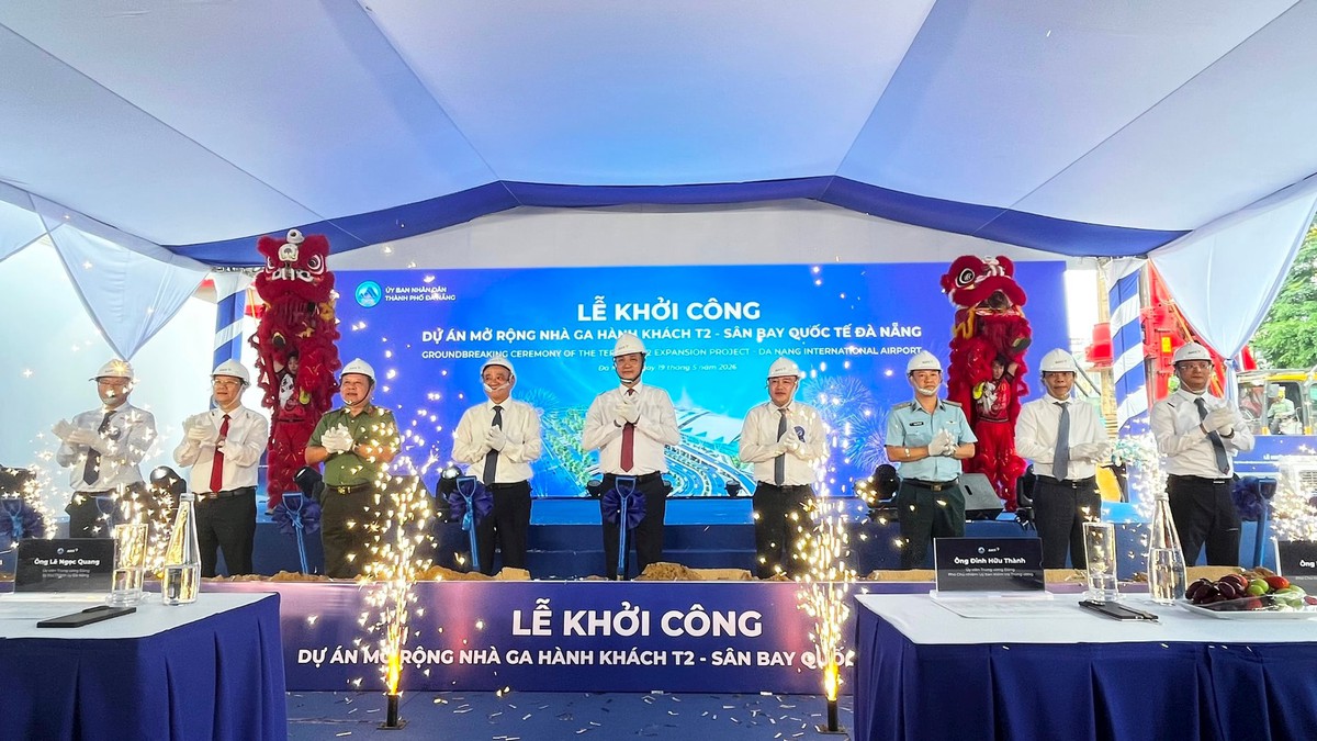 Gần 1.500 tỷ đồng khởi công mở rộng Nhà ga quốc tế Đà Nẵng theo kiến trúc “Cánh chim hải âu”, nâng công suất lên 6 triệu khách/năm